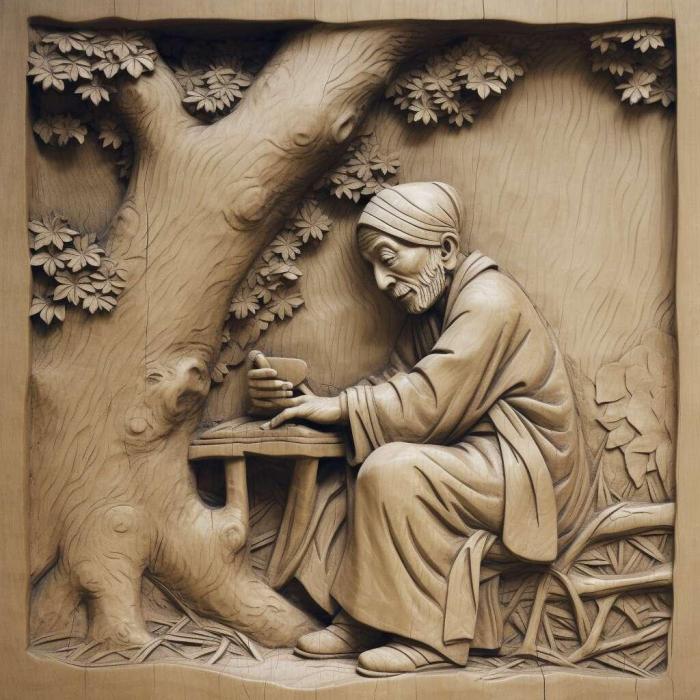 نموذج ثلاثي الأبعاد لآلة CNC 3D Art 